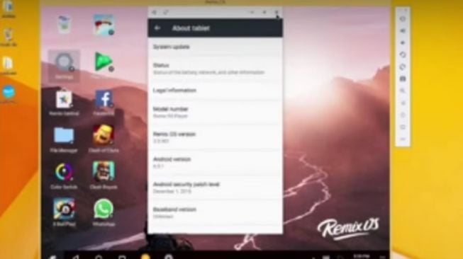 Emulator Terbaik Main PUBG Mobile di PC, remix OS player. [Sportskeeda]