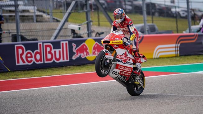 Pembalap Federal Oil Gresini Moto2 (FOGM2), Fabio Di Giannantonio [Federal Oil].