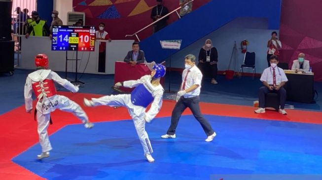 Atlet Taekwondo Kepri Raih Medali Perunggu PON Papua