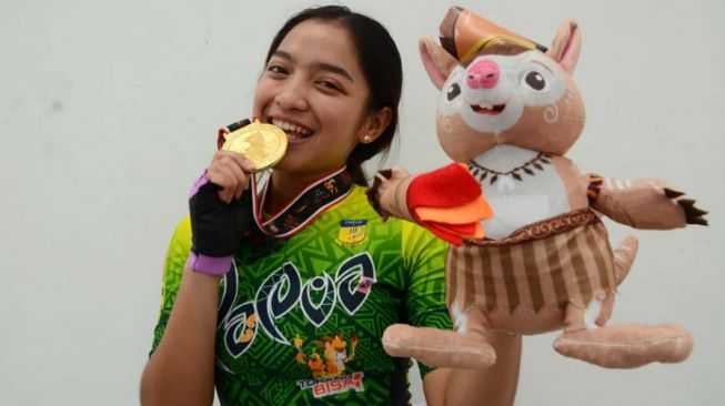 Top 5 Sport: Dhinda Salsabila, Si Cantik dari Papua yang Sukses Rebut Emas PON XX