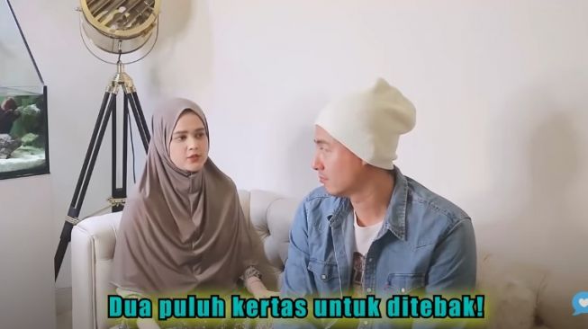 Momen Cut Meyriska umumkan kehamilan. (YouTube/RogerChika Journey)