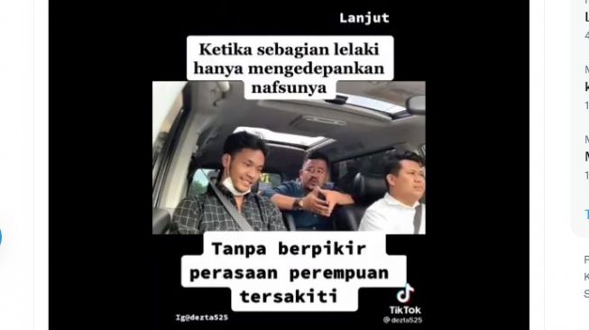 Bikin Geram, Pria Ini Sebut Perempuan Hanya Objek Hasrat