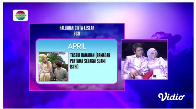 Pernikahan siri Lesti Kejora dan Rizky Billar terjadi pada April 2021 [YouTube: Indosiar]