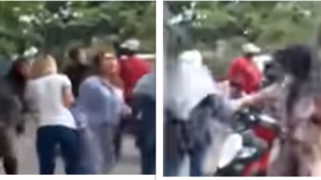 Viral Emak-emak Arisan Ngamuk Baku Hantam di Jalanan, Semua Berawal dari Kesalahan Admin