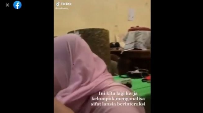 Cewek-Cewek Ngaku Kerja Kelompok Analisis Video, Isi Tayangannya Bikin Salfok