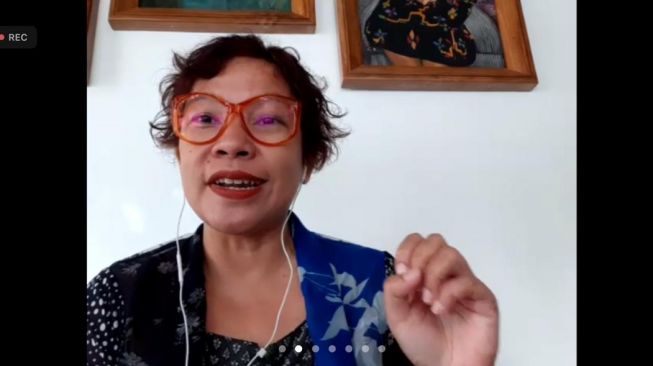 Lila Imeldasari, Pemilik Brand Lemari Lila (tangkap layar Zoom)