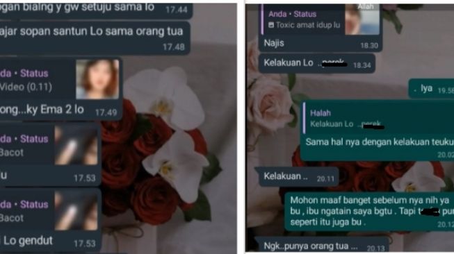 Cewek curhat dihina orang tua pacar (tiktok)