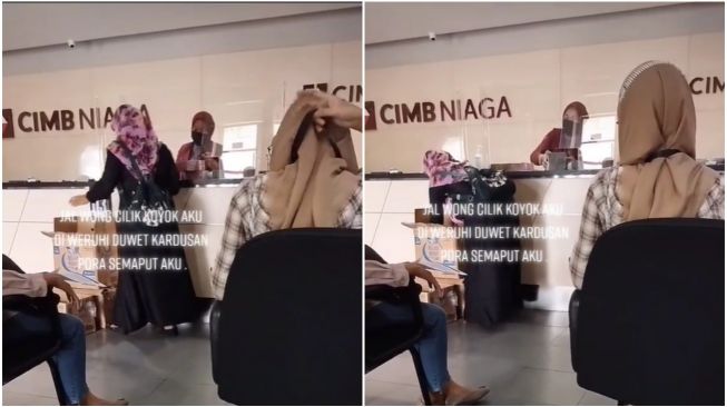 Lihat Wanita Bawa Dua Kardus Uang ke Depan Teller Bank, Pria ini Syok: Wong Cilik Semaput