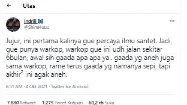 Geger! Warung Kopi Diduga Kena Santet, Pemilik Temukan Hal Mencurigakan