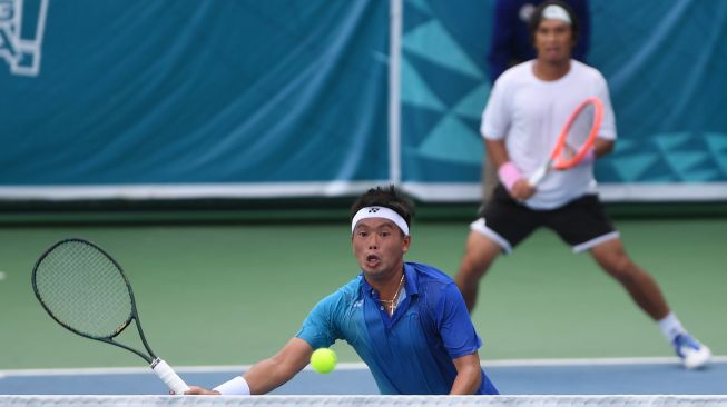 PON Papua: Christopher/David Raih Emas Tenis Ganda Putra untuk Jatim