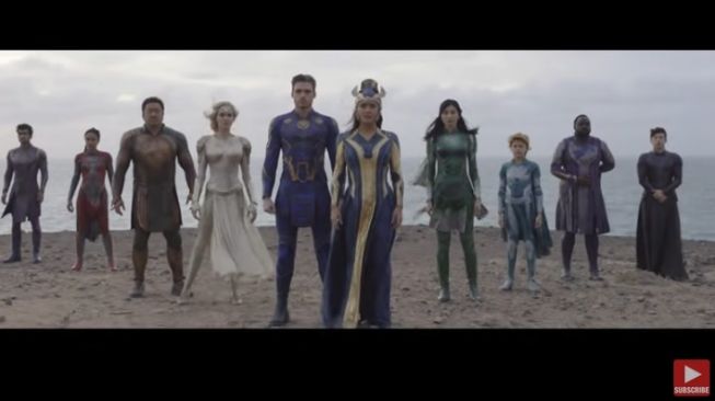 The Eternals dari Marvel's Studios [screenshot YouTube Lexus].