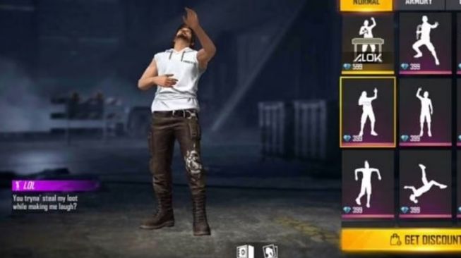 Tak Kalah Keren, Ini 5 Emote Murah Free Fire