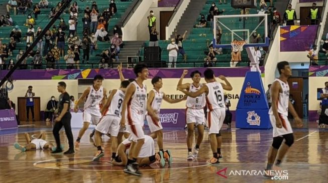 PON Papua: Tekuk Jateng, Tim Basket Putra Sulut ke Final Pertamanya Sepanjang Sejarah