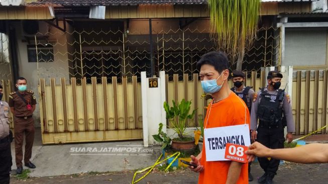 Rekonstruksi Pembunuhan Istri Siri di Malang, Tersangka Peragakan 55 Adegan