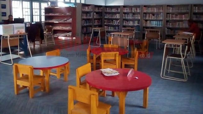 Masa Pandemi, Jumlah Pengunjung di Perpusda Sekadau Berkurang