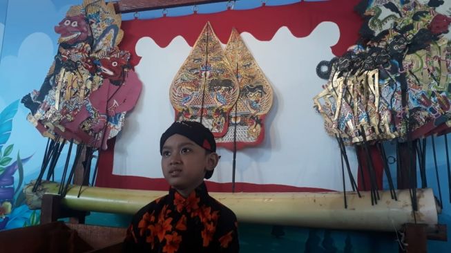 Cerita Dalang Cilik Asal Rejowinangun yang Mencuri Perhatian Sandiaga Uno