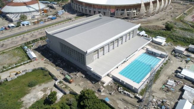 Arena Aquatic PON XX Papua. (Dok: PUPR)