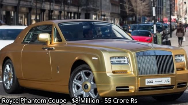 Rolls-Royce Phantom Coupe  milik Mohammed bin Salman (Youtube)