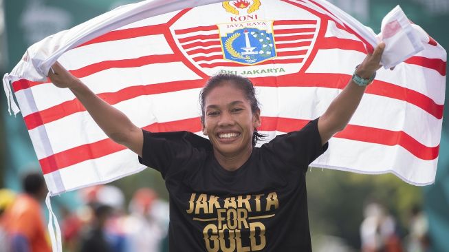 Kurang Tidur dan Sarapan Teri, Odekta Sumbang Emas DKI di Marathon PON Papua