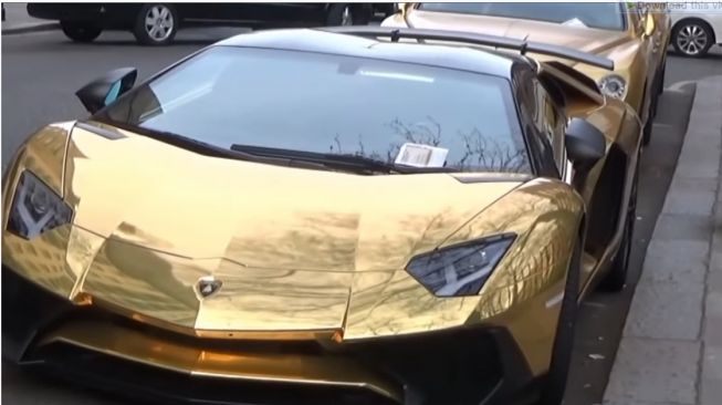 Lamborghini Aventador milik Mohammed bin Salman (Youtube)