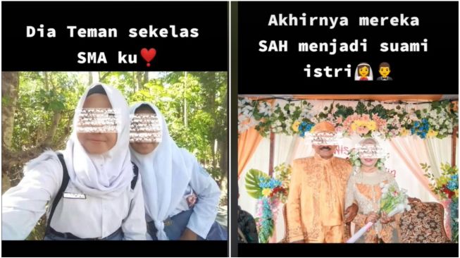 Viral Kisah Teman Jadi Ibu, Sekelas saat SMA, Kini Nikah dengan Ayah