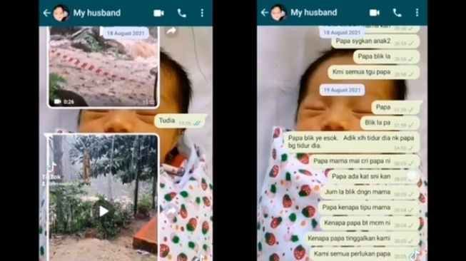 Pilu! Suami Meninggal Hanyut di Sungai, Istri Tetap Kirim WA Meski Tahu Tak Akan Dibalas