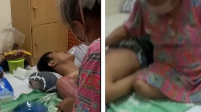 Viral Pria Kerokan Pakai Benda Tak Terduga, Warganet Auto Menangis Massal