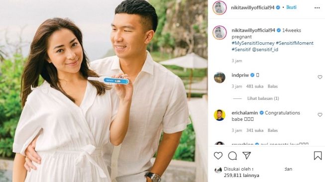 Unggahan Nikita Willy [Instagram/@nikitawillyofficial94]