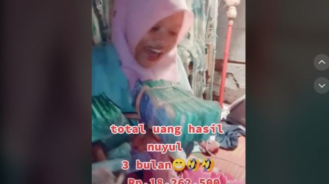 Hasil Menabung (tiktok.com/@bang_yeyen)