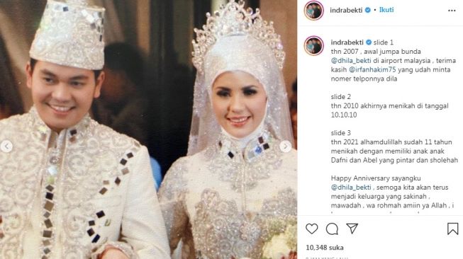 Unggahan Indra Bekti [Instagram/@indrabekti]