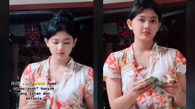 Penjual Cantik (tiktok.com/@gumelestari)