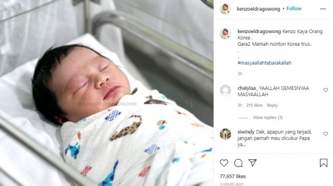 Kenzo Eldrago Wong. [Instagram]