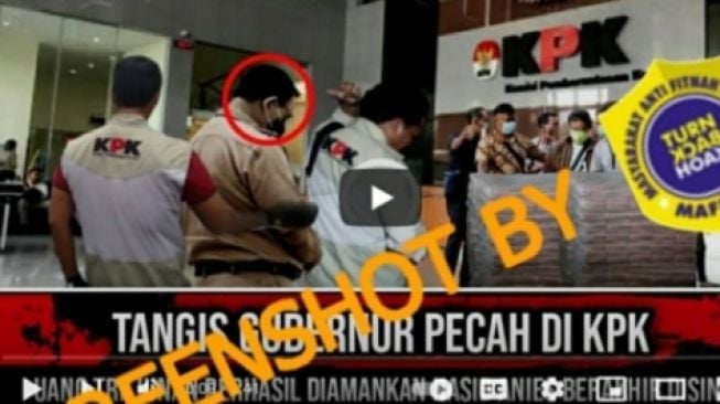 CEK FAKTA: Anies Baswedan Menangis Ditangkap KPK dengan Bukti Uang Triliunan, Benarkah?