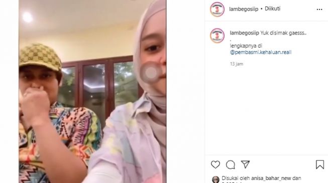 Lesti Kejora dan Rizky Billar (Instagram.com)