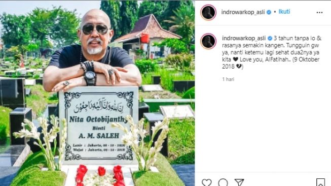 Postingan Indro Warkop (instagram.com)