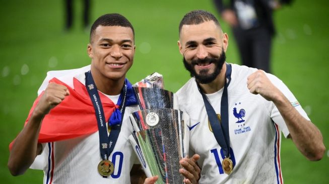 Bawa Prancis Juara Nations League, Mimpi Benzema Terwujud di Usia Senja