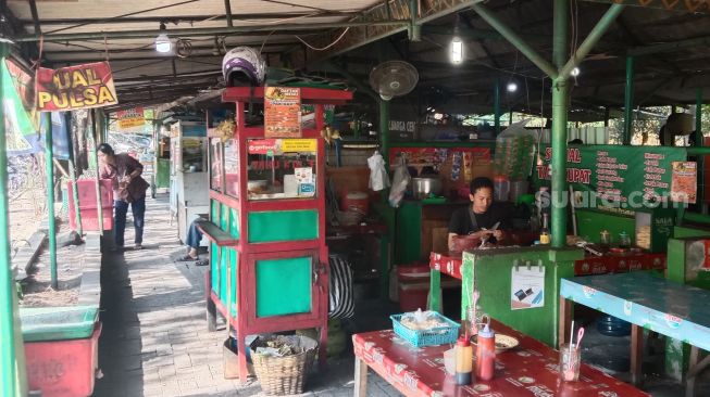 Gara-gara Derbi Mataram, Pedagang Selter Manahan Diminta Tutup Lebih Awal