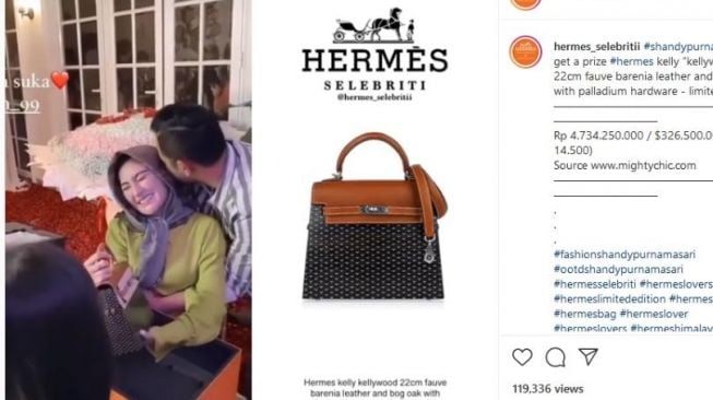 Istri Ultah, Crazy Rich Malang Beri Kado Tas Hermes Seharga Rumah Lima Lantai!