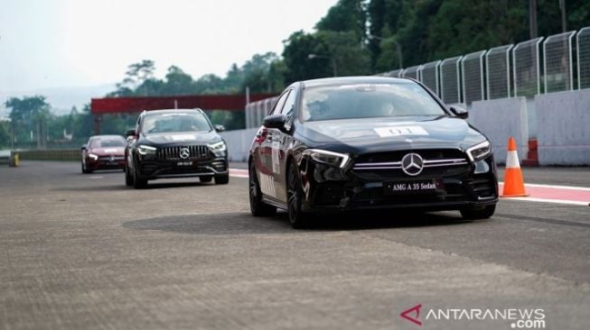 Acara AMG Track Day 2021 yang dihelat oleh Mercedes-Benz Indonesia pada 9-10 Oktober 2021 (ANTARA/Mercedes-Benz) 