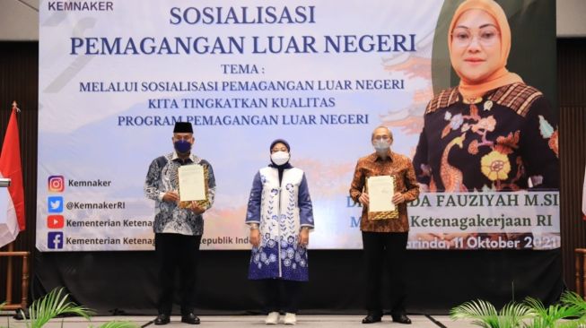 Buka Sosialisasi Pemagangan Luar Negeri, Menaker: Banyak Lulusannya Jadi Pengusaha