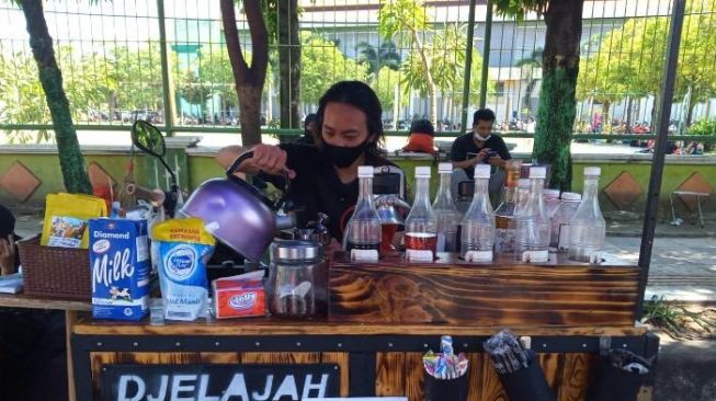 Djeladjah Coffee Street, Konsep Ngopi Santai di Jalanan