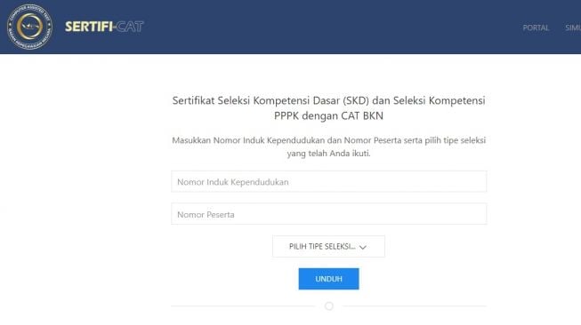 Cara Download Sertifikat SKD CPNS 2021, Butuh NIK dan Nomor Peserta