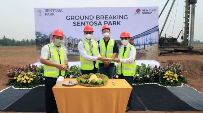 Yiho Jakarta Real Estate Development Ground Breaking Sentosa Park