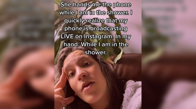 Viral Cerita Balita Siarkan Ibunya Mandi Live di Instagram