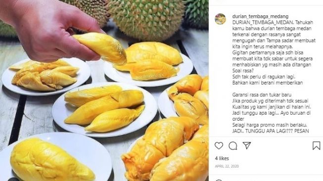 Durian tembaga (instagram)