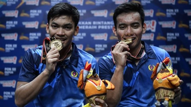 Sabet 3 Emas, 3 Perak dan 1 Perunggu, Jawa Barat Juara Umum Bulu Tangkis PON Papua