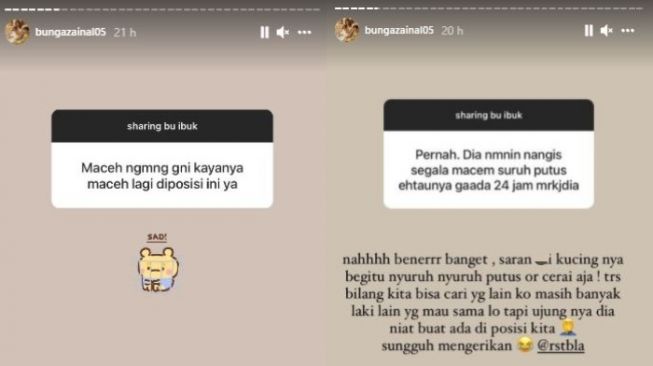 Bunga Zainal. (Instagram/@bungazainal05)