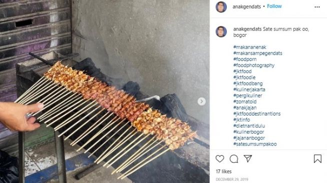 Sate Sumsum Pak Oo (Instagram) 