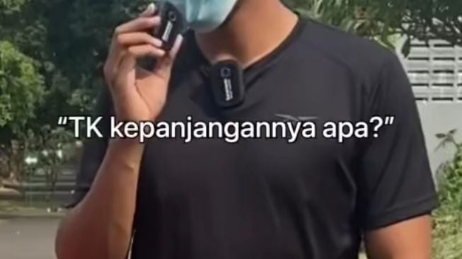 Ditanya Kepanjangan TK, Jawaban Polos Bocah Ini Bikin Geleng Kepala