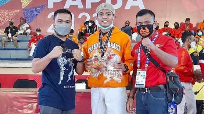 Atlet Tarung Derajat Kepri Cetak Sejarah di PON Papua
